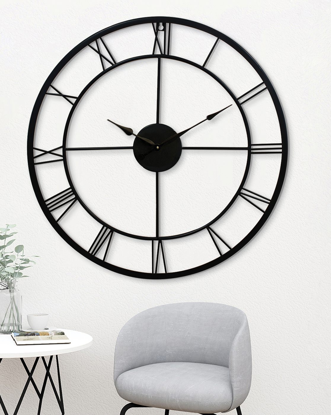 Clocks | Metal Round Wall Clock Clocks Clocks