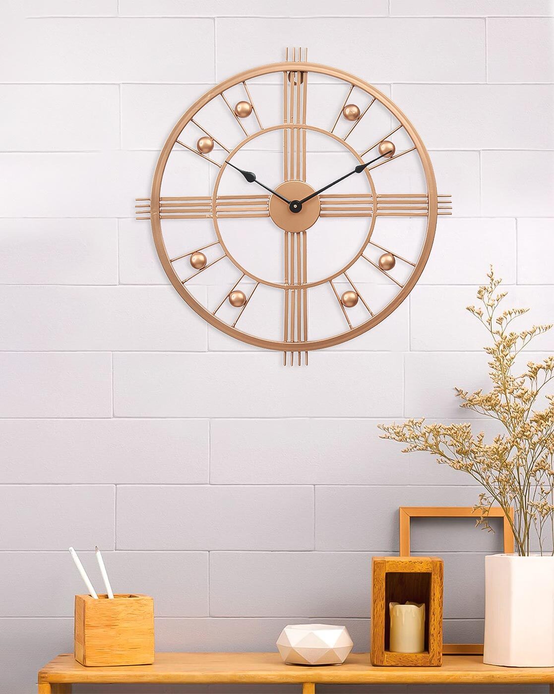 Clocks | Round Analog Wall Clock Clocks Clocks