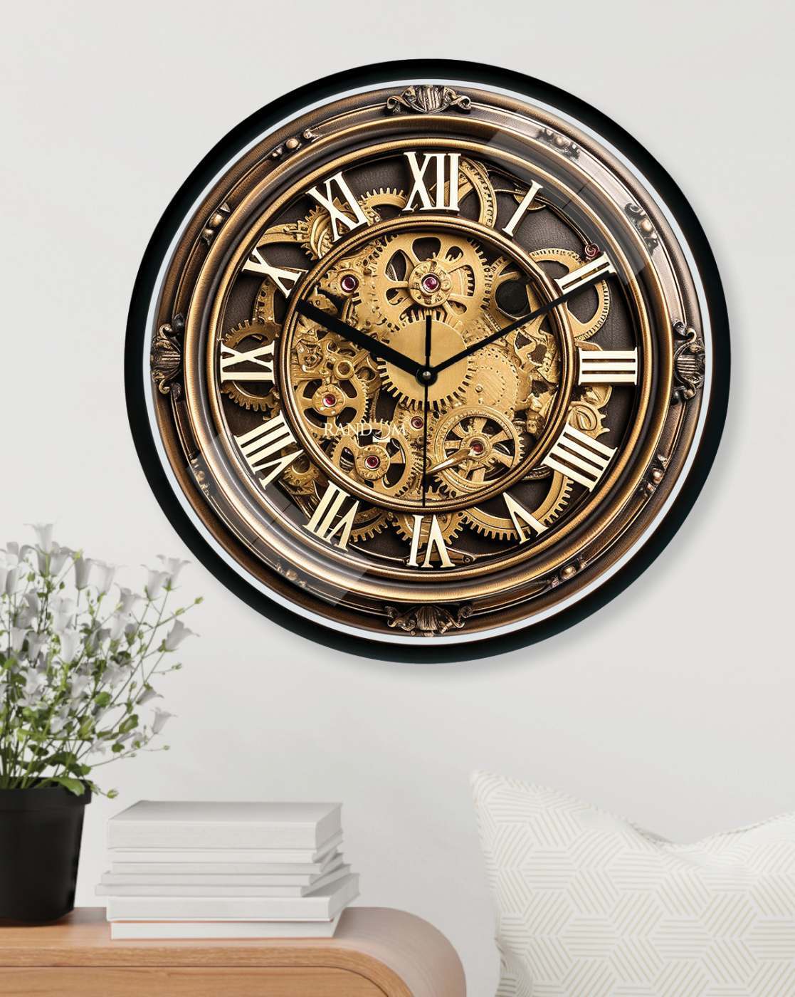 Clocks | Round Analogue Wall Clock Clocks Clocks