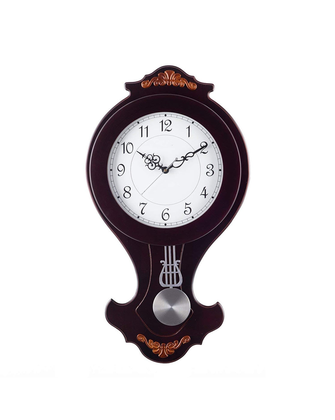 Clocks | Round Pendulum Wall Clock Clocks Clocks