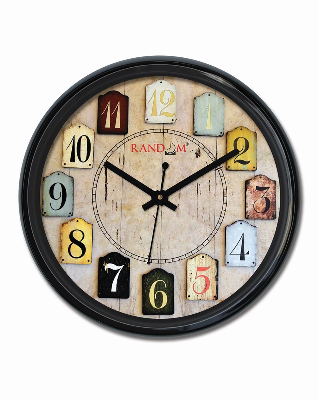 Clocks | Round Shaped Art Deco Wall Clock Clocks Clocks