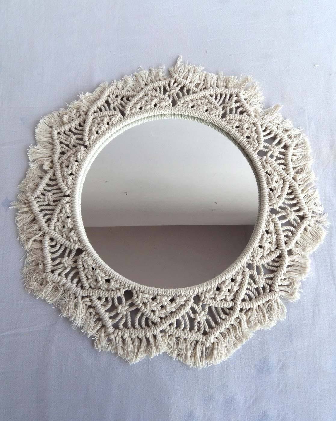 Mirrors | Macrame Wall Mirror Home Decor Mirrors