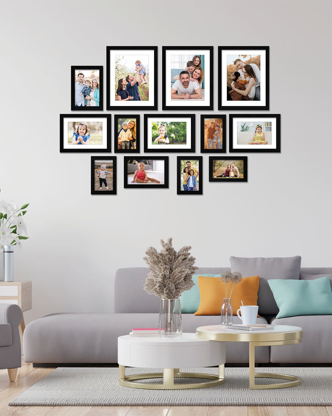 Photo Frames | Set of 13 Individual Photo Frames Home Decor Photo Frames