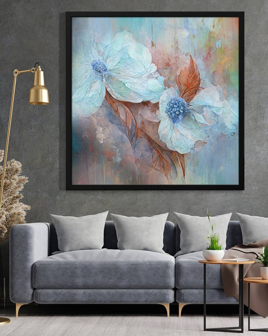 Wall Decor | Floral Print Wall Art Painting Home Decor Wall Decor