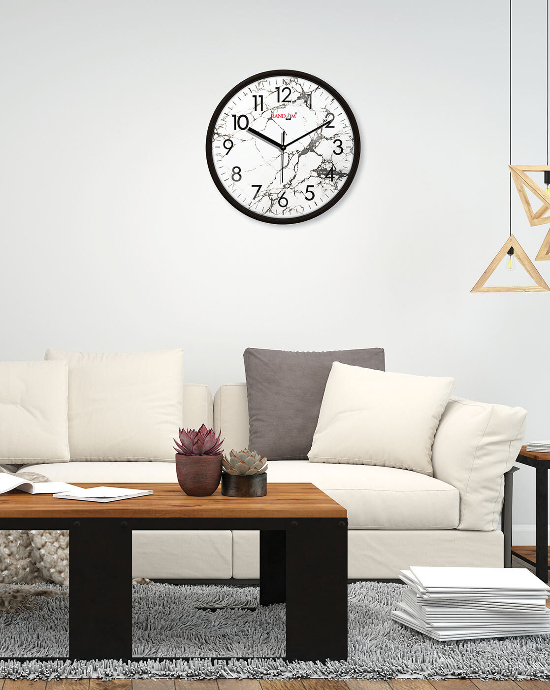 Clocks | Printed Non-Ticking Silent Analog Wall Clock Clocks Clocks