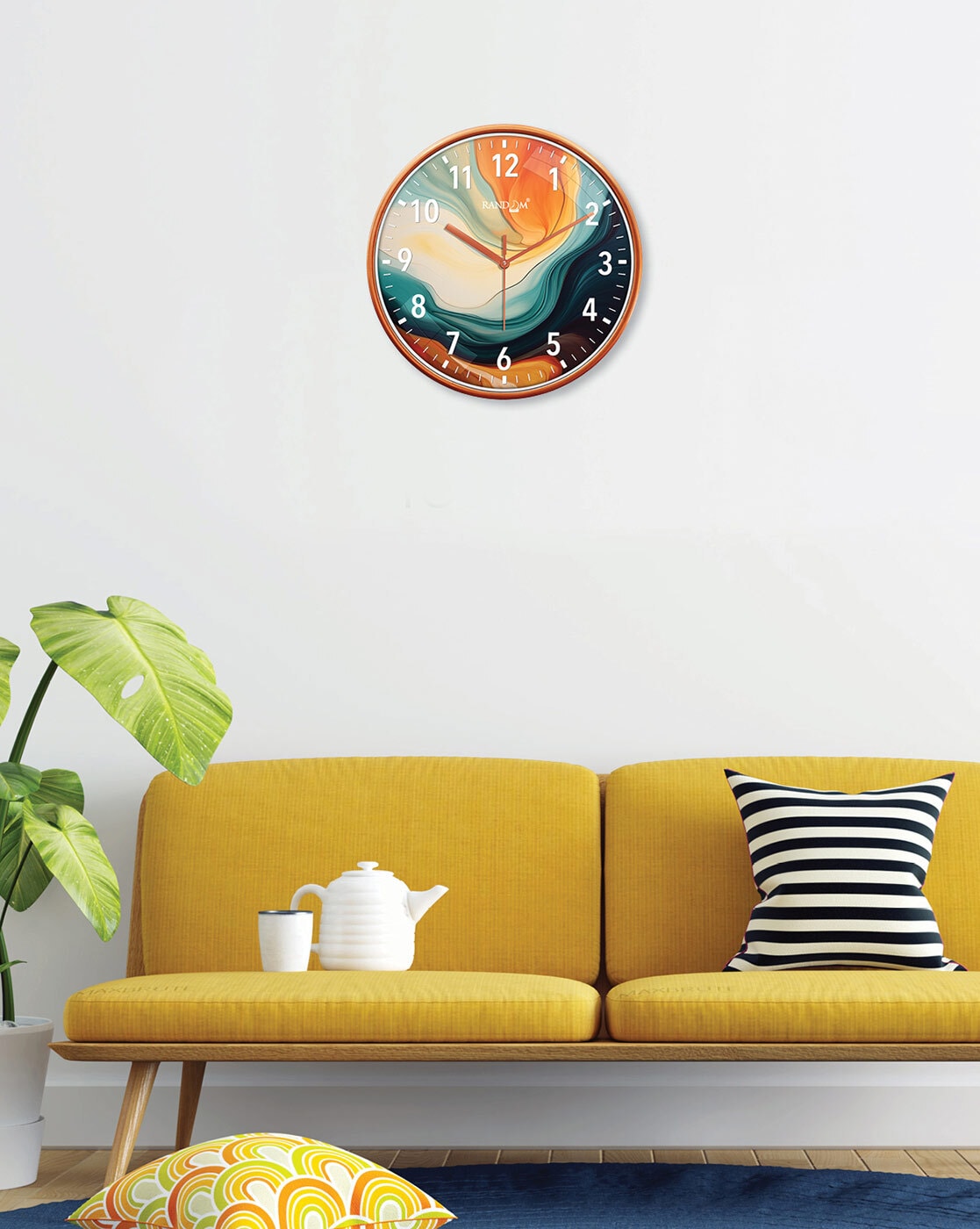 Clocks | Printed Round Wall Clock Clocks Clocks