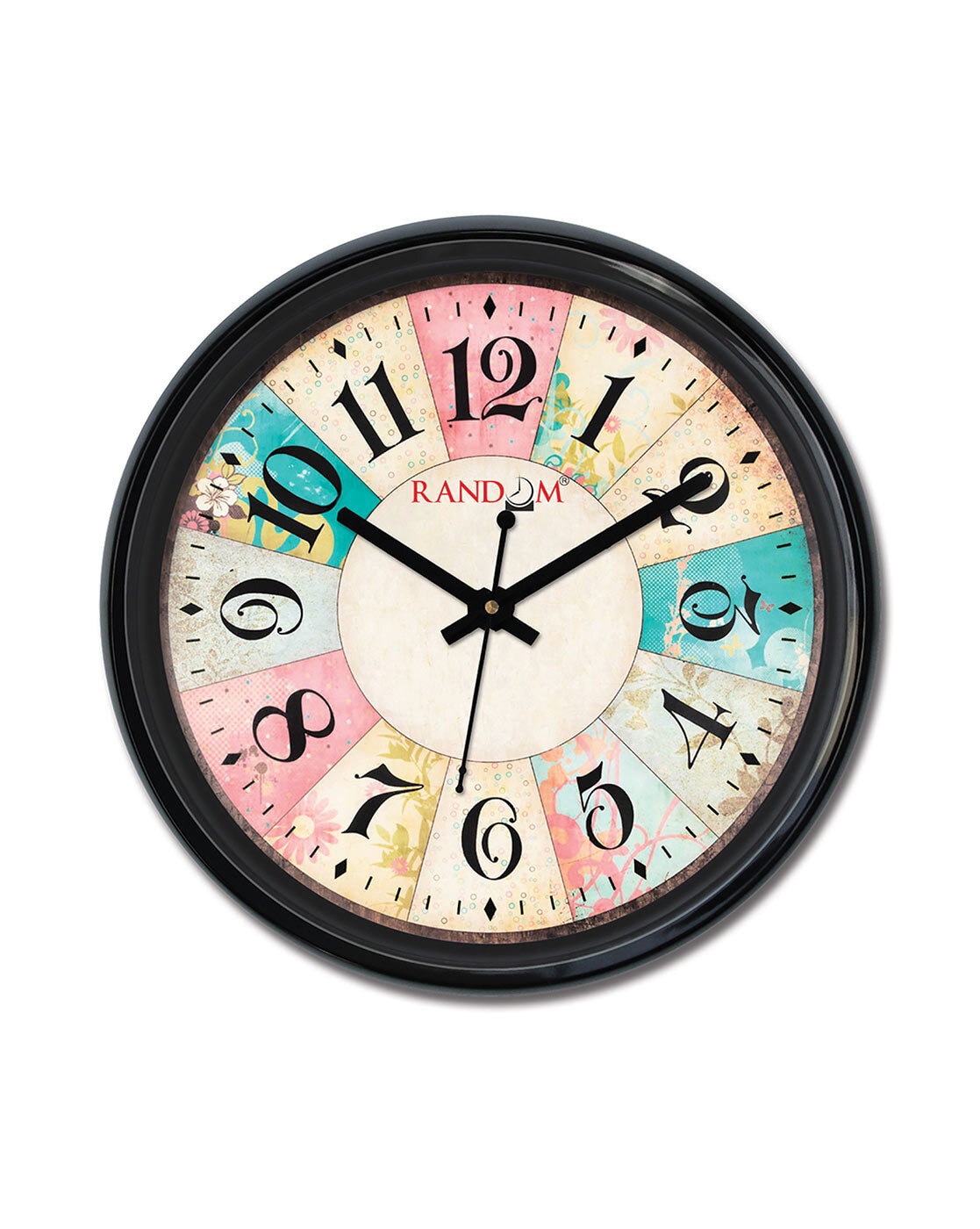 Clocks | Round Shaped Art Deco Wall Clock Clocks Clocks