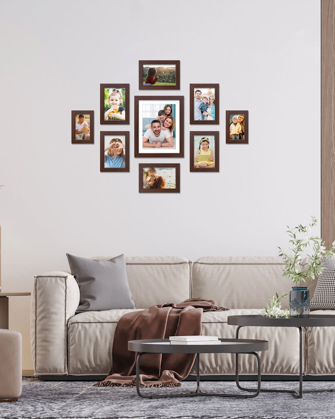 Photo Frames | Set of 9 Photo Frames Home Decor Photo Frames