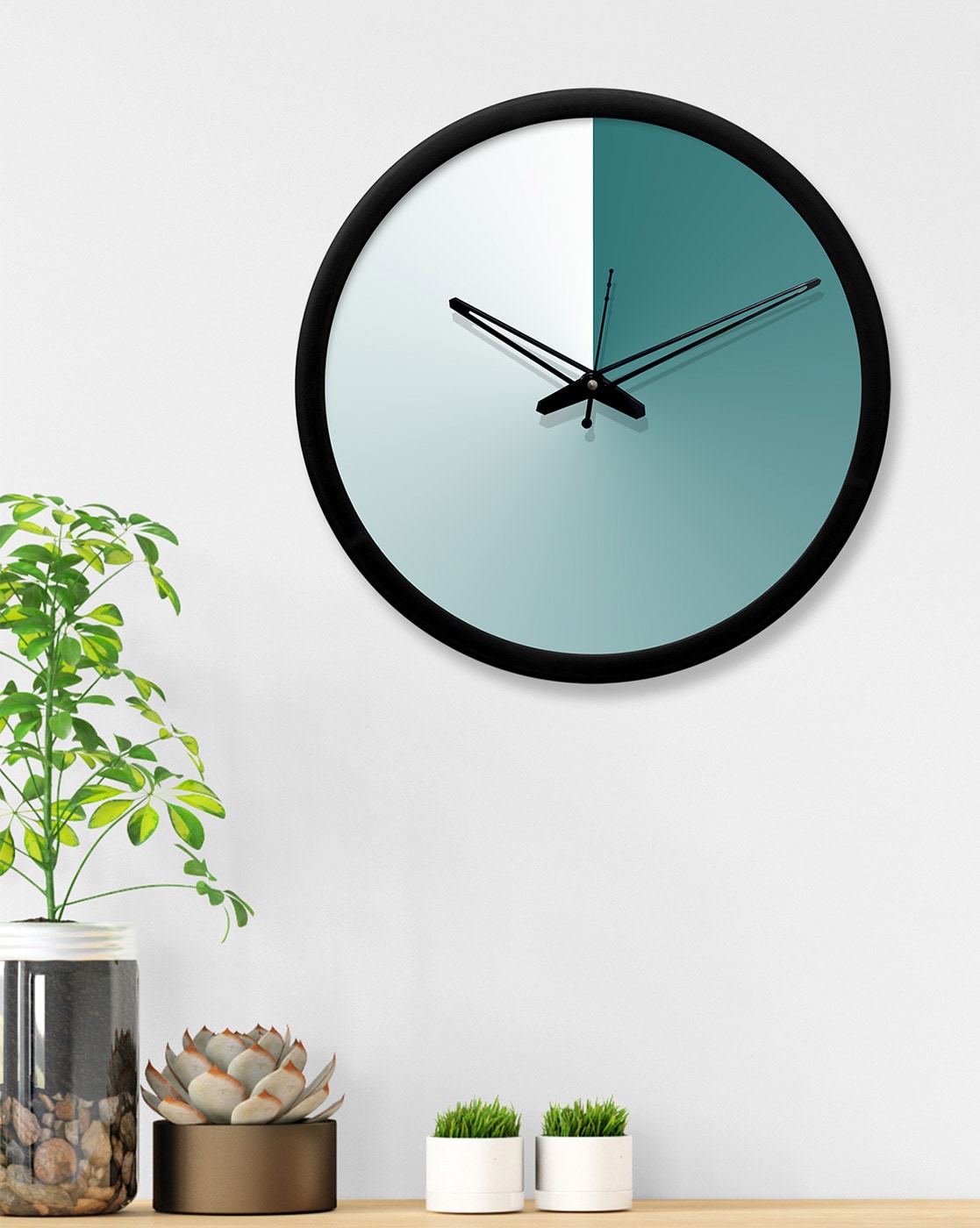 Clocks | Solid Round Shaped Wall Clock Clocks Clocks